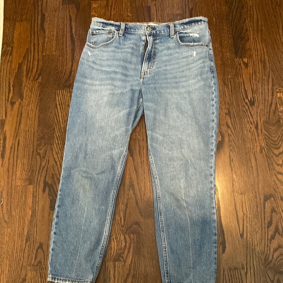 Abercrombie & Fitch High Rise Skinny Jeans - Short Length - Picture 3 of 5